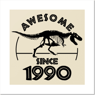 Awesome Since 1990 Posters and Art